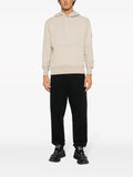 Calvin Klein logo-patch long-sleeve hoodie