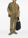 Stone Island logo-patch military jacket