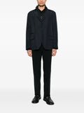 Corneliani layered button-up jacket